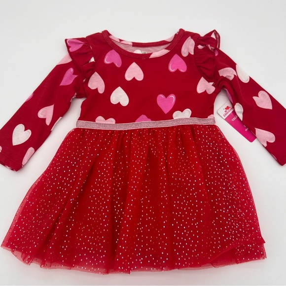 NWT 🥀 18mo. Way To Celebrate! Girls Valentine's Day Dress - Picture 2 of 7